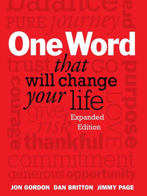 Title details for One Word That Will Change Your Life by Dan Britton - Wait list